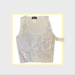Sparkly stretch cami!